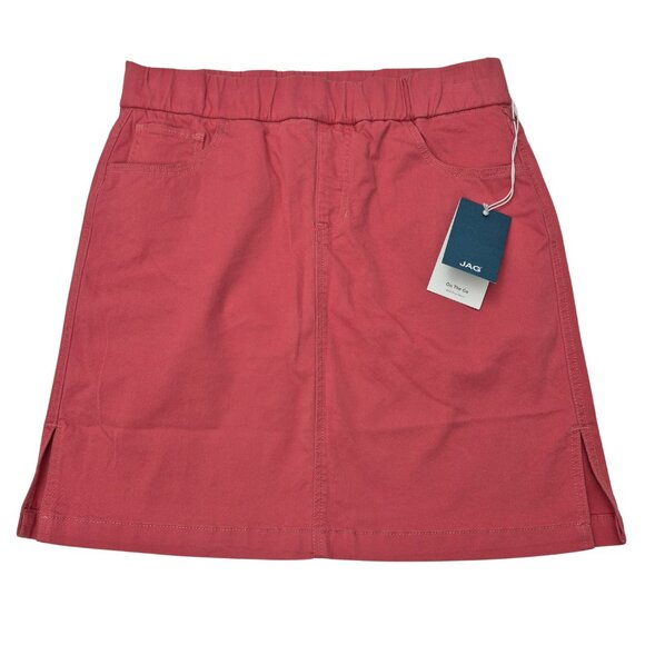 JAG Dresses & Skirts - JAG On The Go Pull-On Elastic Waistband Stretch Skort Women's 8 Rose 5 Pockets